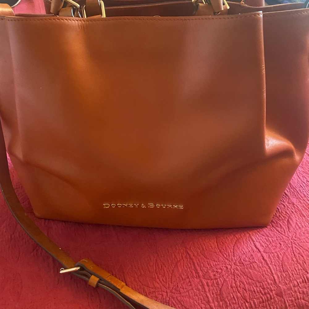 Tan Dooney & Burke handbag